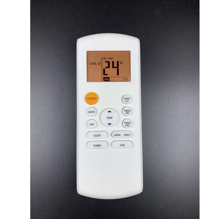 Télécommande de climatiseur Midea RG57B1/BGE, RG57B1/BGEF, RG57A4/BGEF, RG57A7/BGEF, RG57E1/BGEU1, R
