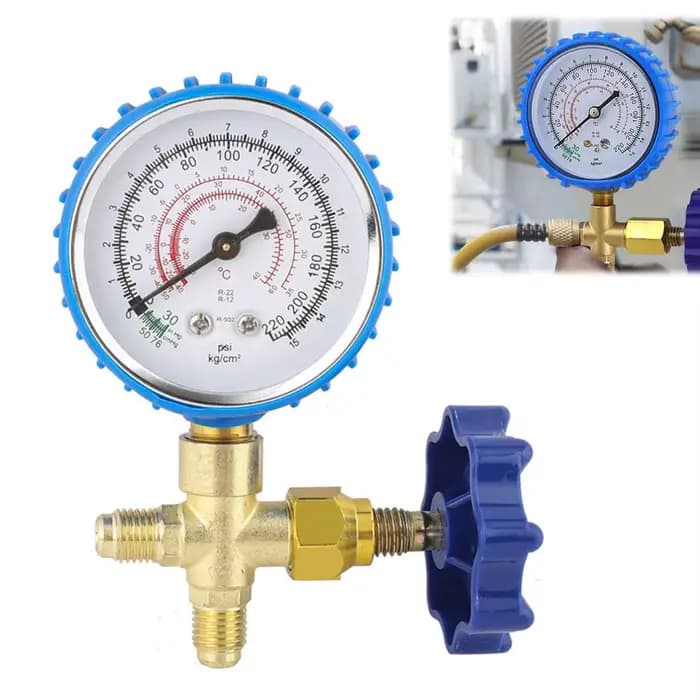 Manomètre de climatisation pour réfrigérants R22 et R134, manomètre haute et basse pression, manomèt