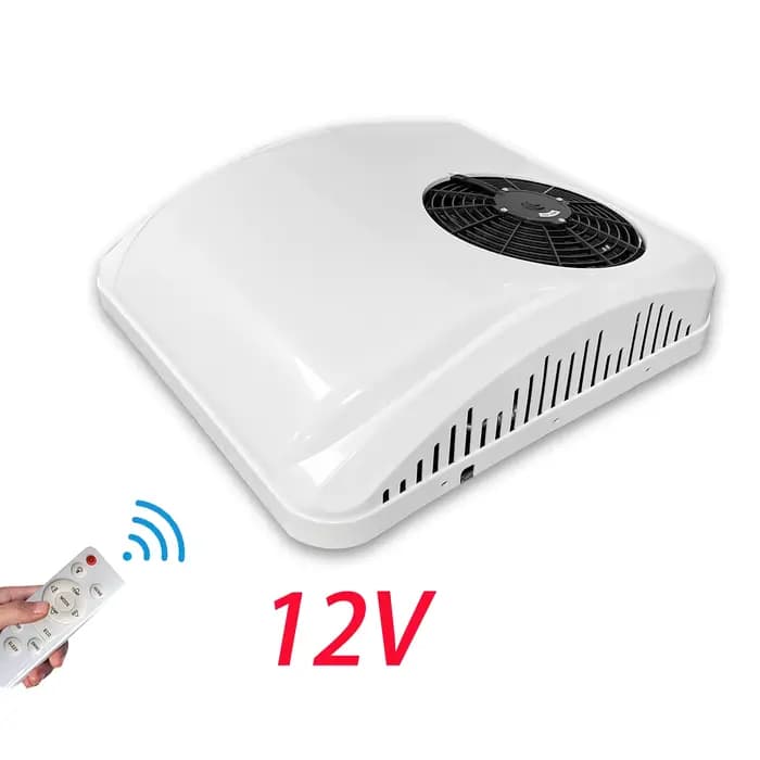 Aspligo 13500BTU RV toit climatisation 12V 24V électrique Parking climatiseur pour camion camping-ca