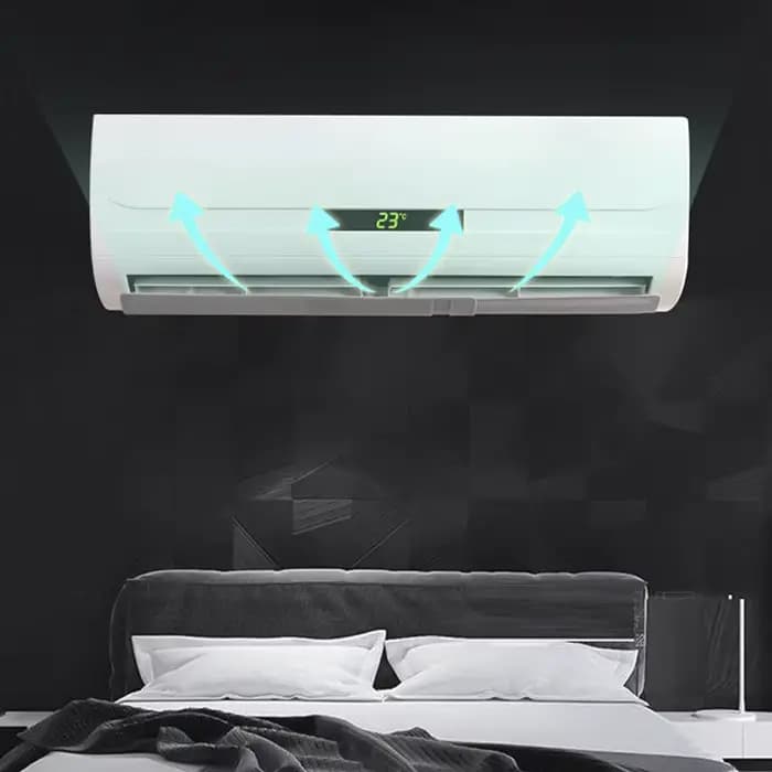 Pare-vent pour climatiseur, déflecteurs de vent froid et de gaz, déflecteur anti-soufflage direct
