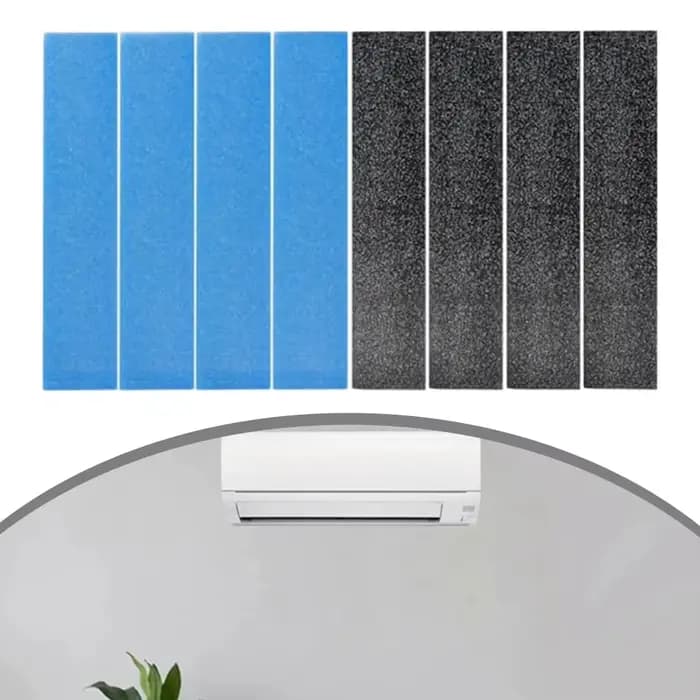 Filtre de climatisation en coton, 8 pièces, pour Mitsubishi électrique MAC-2330FT-E MAC-3000FT-E AC,