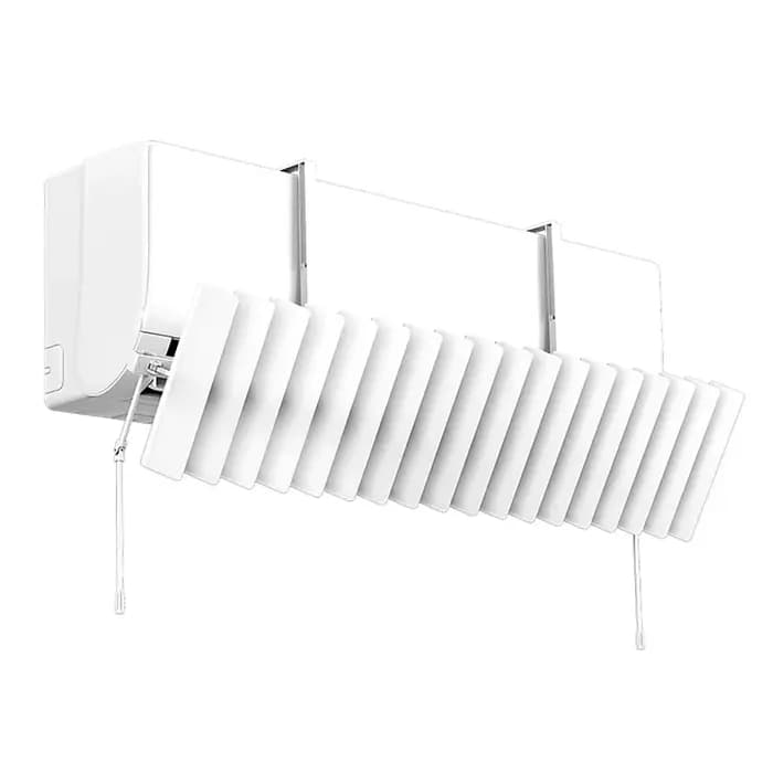 Déflecteur d'air réglable pour climatiseur mural, évite le soufflement direct, pare-vent universel, 