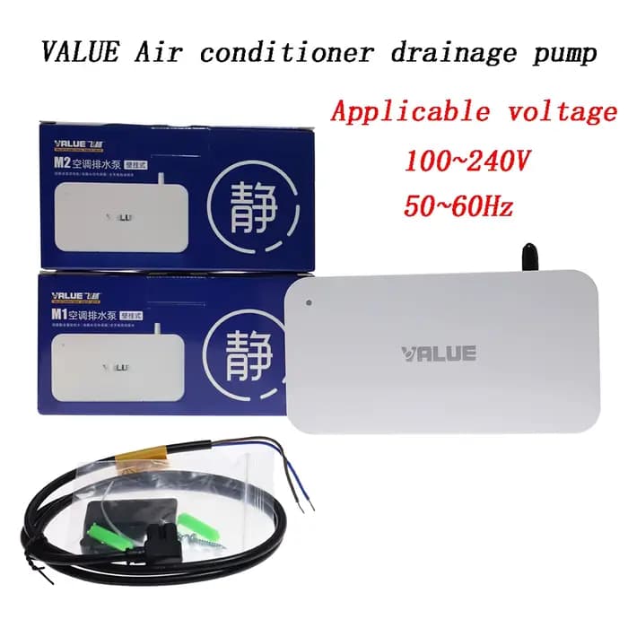 Pompe à condensats automatique ultra-silencieuse VALUE 110V/220V 50~60Hz, pompes de relevage de cond