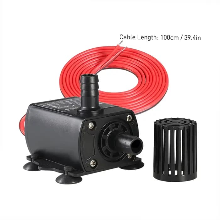 Mini pompe à eau sans balais Ultra silencieuse 12V 5W, étanche, Anti-vibration, fontaine Submersible
