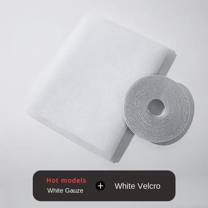 Moustiquaire d'intérieur en maille auto-adhésive, pour fenêtre de lit, Textile de maison, anti-insec
