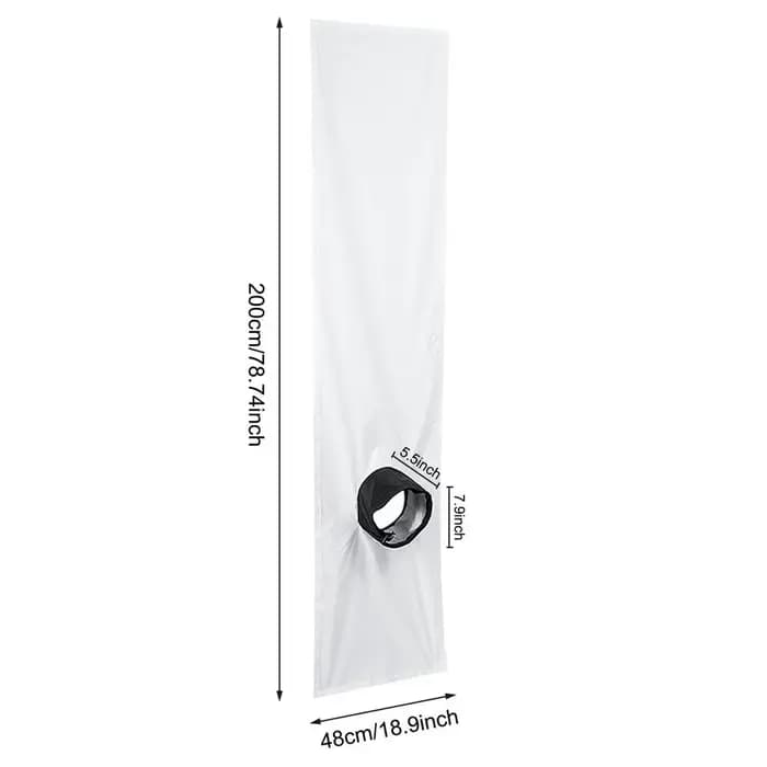 Kit de ventilation de fenêtre AC, joint de ventilation de fenêtre 2m 3m, tissu d'étanchéité de clima