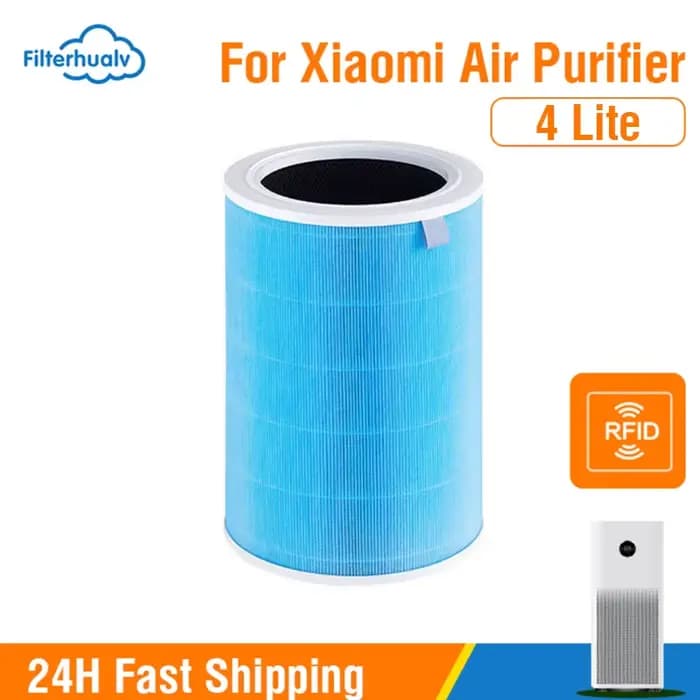 Filtre à Air pour purificateur d'air Xiaomi 4 Lite pour Mijia filtre purificateur d'air PM 2.5 avec 