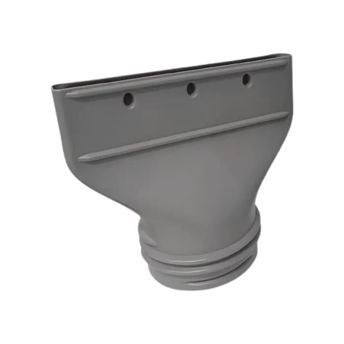 Adaptateur de tuyau plat pour les solutions de climatisation et d'échappement pour une installation 