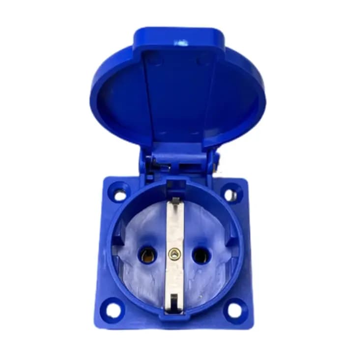 Prise industrielle pour climatisation, spécifications européennes 16A 220V-240V 2P+E IP44, connecteu