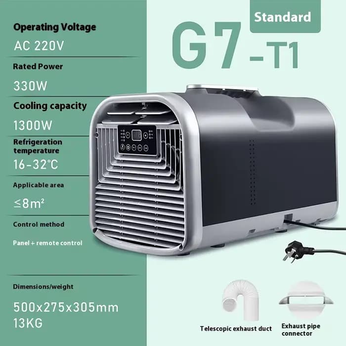 Climatiseur Mobile G7-T1/G7-V1, compresseur Mobile, climatisation Portable pour Camping en plein air