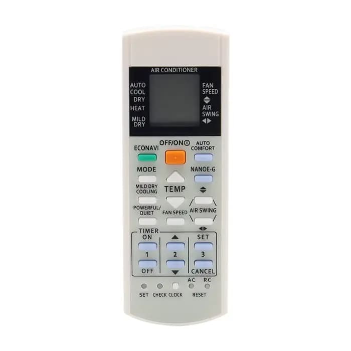 Pour Panasonic A75C3208 A75C3706 A75C3708 Panasonic télécommande climatiseur ECONAVI inverser climat