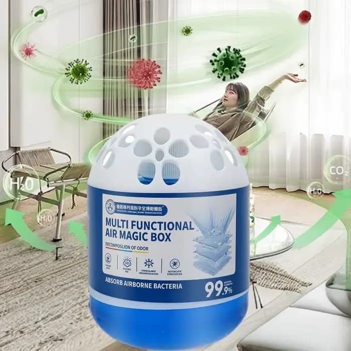 Boîte purificatrice d'air végétale