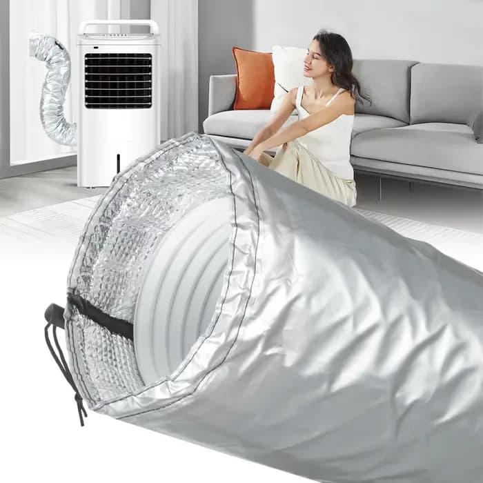 Housse de protection pour tuyau de climatiseur en matériau imperméable