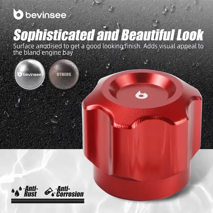 Bouchon de service en aluminium pour climatisation BMW E46 E90 E91 E92 E60 E61 E63 E64 E65 E66 E38 E36 X1 E84 X3 élégant pour compartiment moteur occasions spéciales