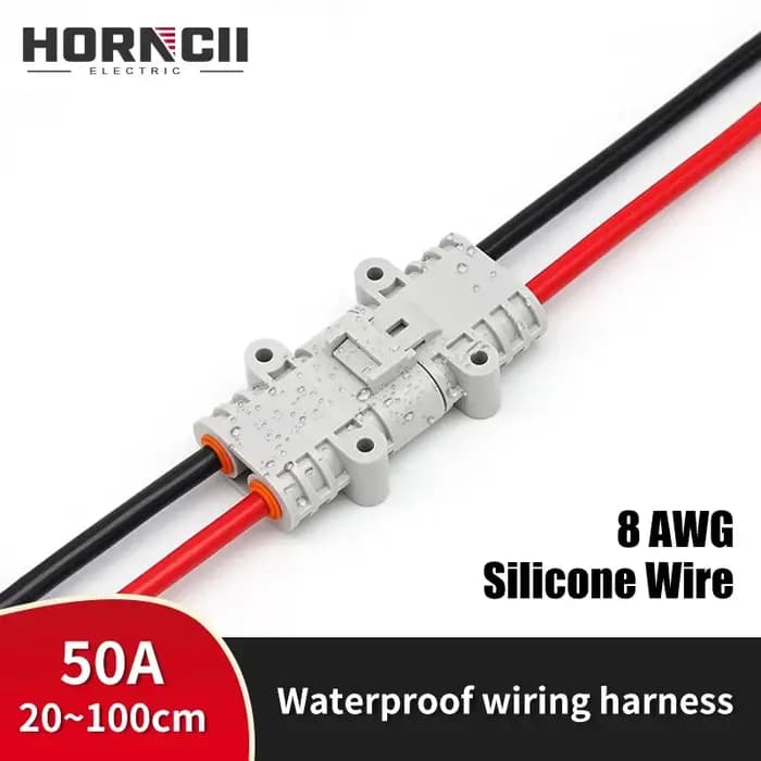 Câble étanche SFP pour climatiseur de stationnement, connecteur anti-lâche rapide 600V 8AWG, résistant à l'eau et à la poussière pour applications extérieures