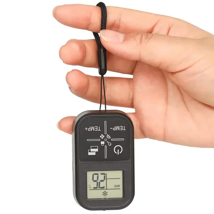 Mini climatiseur universel anglais avec télécommande thermomètre portable pour climatisation et chauffage occasions spéciales