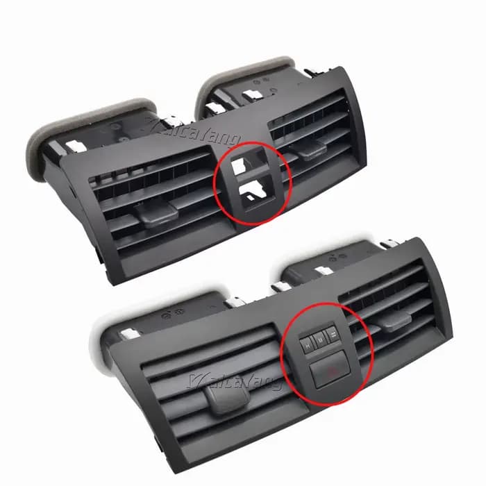 Grille de ventilation de climatisation de qualité supérieure pour console avant Toyota Camry 2006 2007 2008 2009 2010 2011 Pièces détachées auto