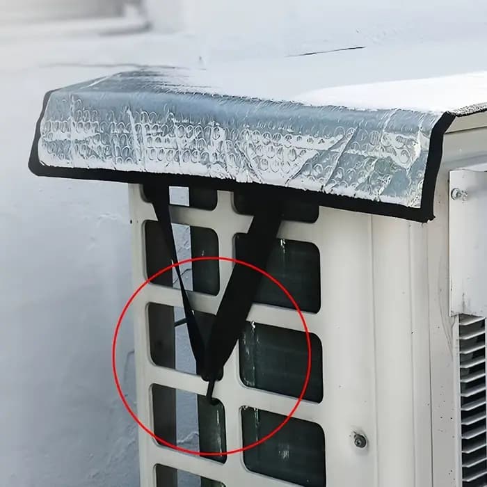 Housse de protection pour unité extérieure de climatiseur extérieur