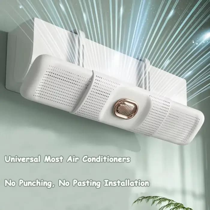 Déflecteur de vent anti-soufflage direct pour climatiseur