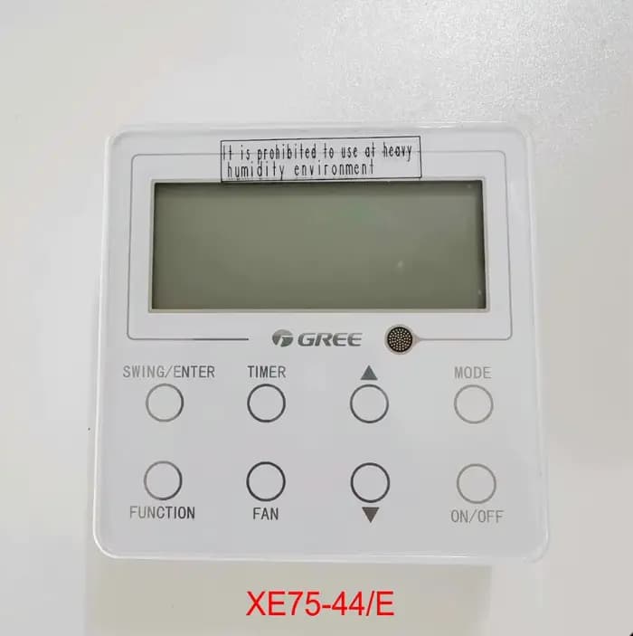 Télécommande pour climatiseur Gree XE75-44/E pièce de climatiseur pour usage domestique et commercial certifiée CE confort thermique et économies d'énergie