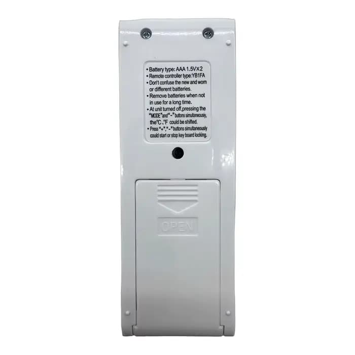 Télécommande de remplacement AC YB1FA compatible avec les climatiseurs Gree YB1F2 YB1F2F YB1FAF YBOF YBOF1 YBOF2 YBOFB Y502K