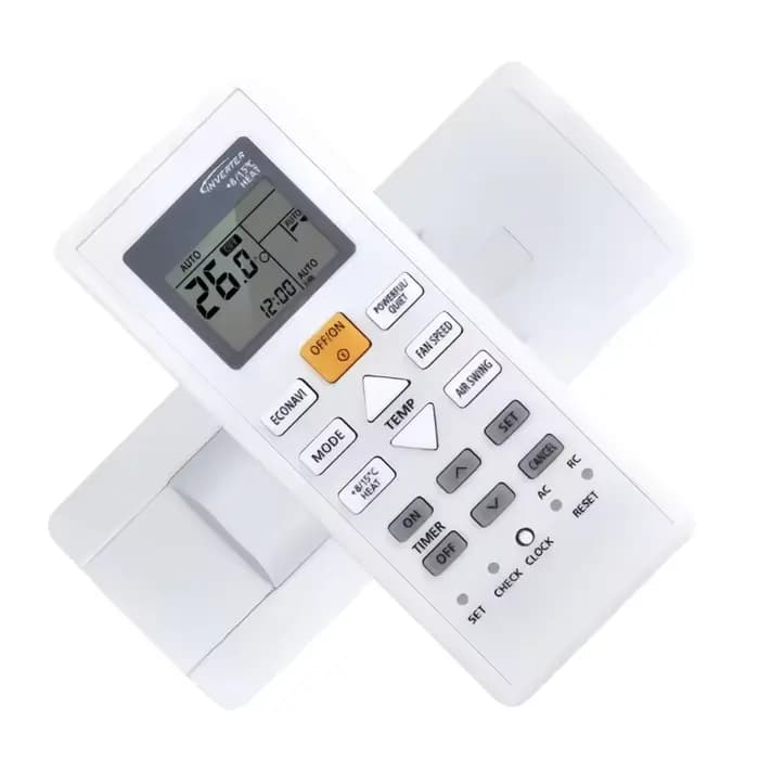 Télécommande A75C18090 compatible avec les climatiseurs Panasonic