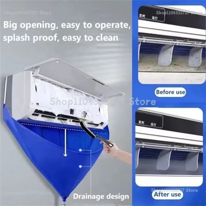 Sac de nettoyage pour climatiseur