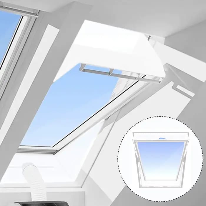 Le tissu d'étanchéité installez efficacement votre système de climatisation mobile avec joint en W pour les unités