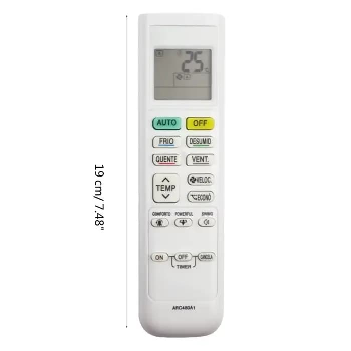 Télécommande pratique pour contrôleur climatisation DAIKIn ARC480A1