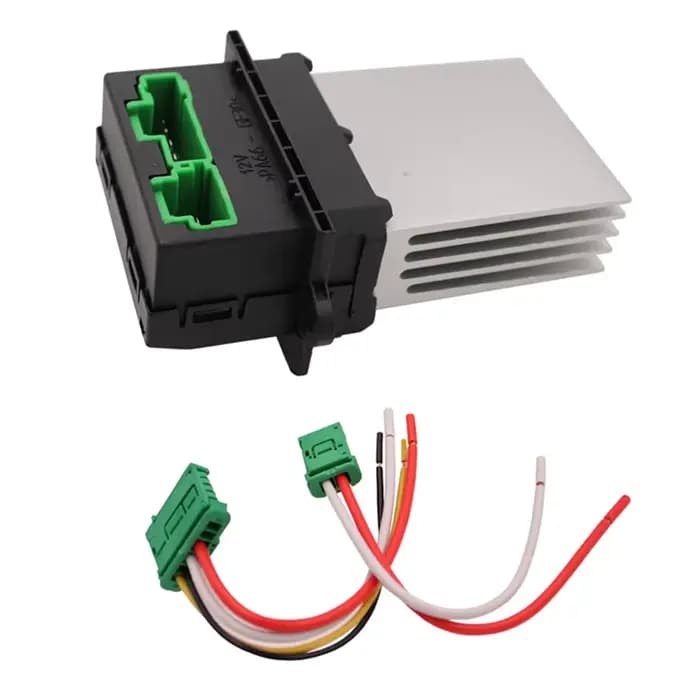 Résistance et fil de ventilateur de moteur