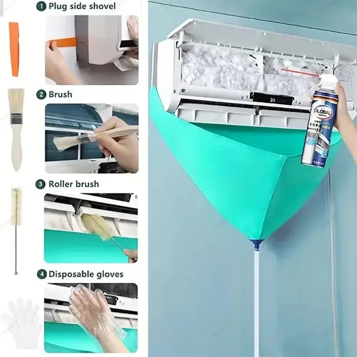 Kit de sac de nettoyage de climatiseur
