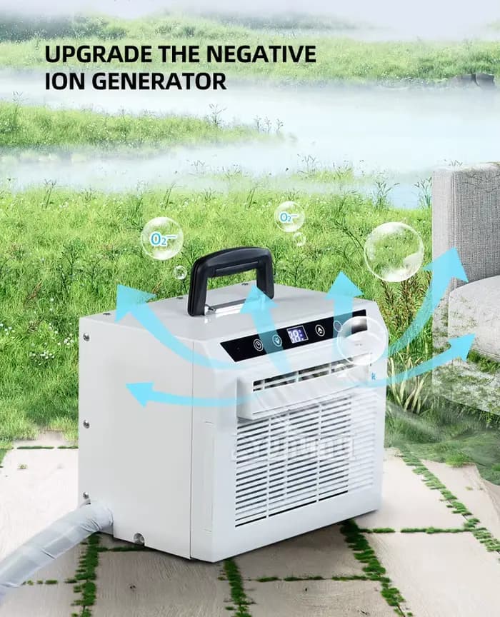 Climatiseur mobile portable YunlinLi 3000BTU pour chambre voiture tente été camping voyage