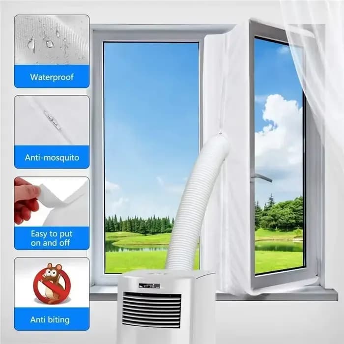 Joint de fenêtre AirLock pour climatiseur Portable