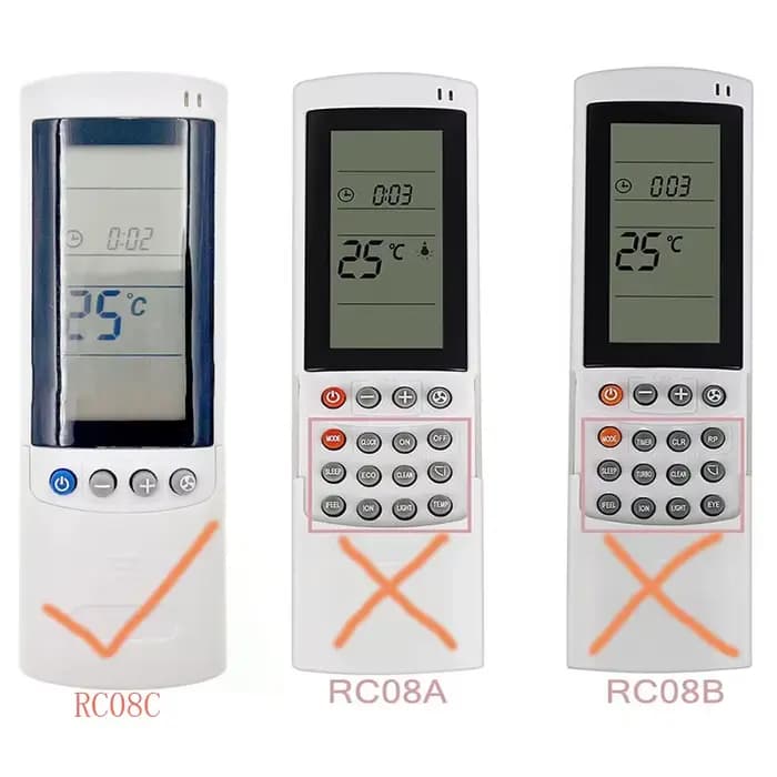 Climatiseur universel RC08C
