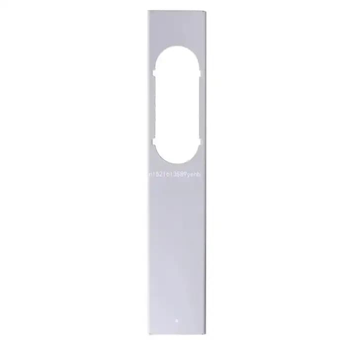 Plaques de tuyau d'accès à la fenêtre pour climatisation en PVC et polypropylène blancs pour maintenir la fraîcheur et l'étanchéité des fenêtres coulissantes