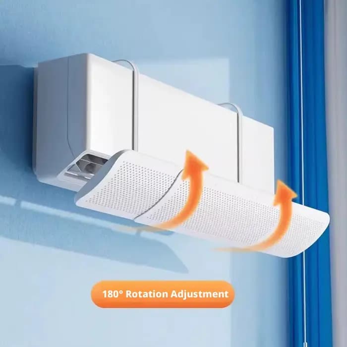 Déflecteur de climatisation anti-courant direct