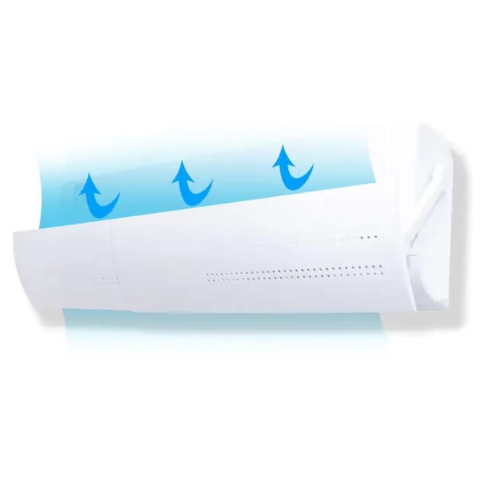 Déflecteur de vent pour climatiseur