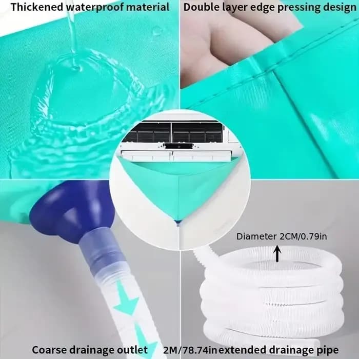 Kit de sac de nettoyage de climatiseur
