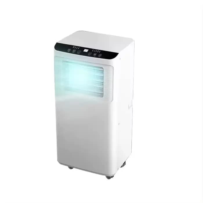 Climatiseur mobile 9000 BTU 12000 BTU portable pour maison hôtel et voyages avec contrôle Wi-Fi et tactile pour rafraîchir ou réchauffer votre espace