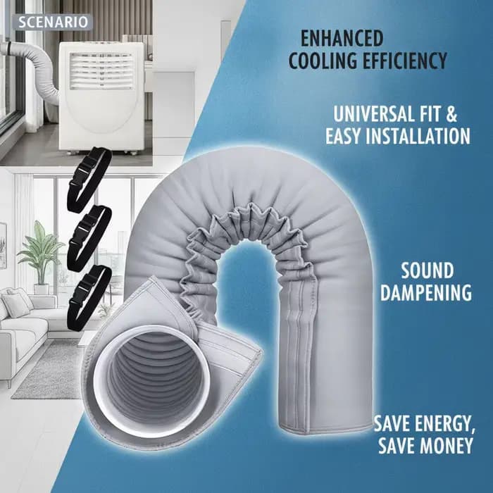 Housse de protection pour tuyau de climatisation