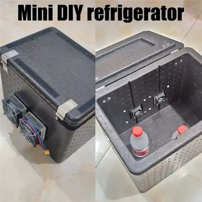 [NOUVEAU! A38F] Mini climatiseur 12V DIY thermoélectrique, système de refroidissement électronique, dissipation thermique par conduction