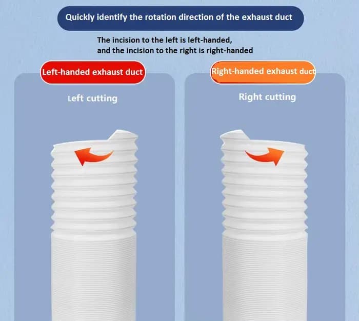 Tuyau d'Évent Flexible PP pour Climatisation Mobile