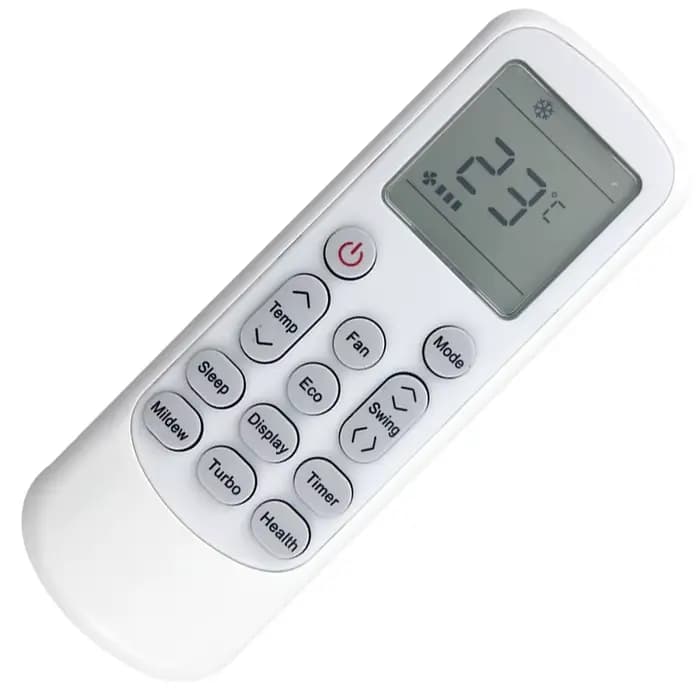 Télécommande compatible avec les pièces détachées du climatiseur ONIDA