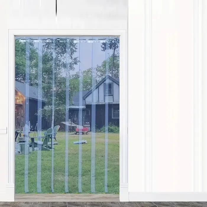 Rideau de porte pour climatisation 1