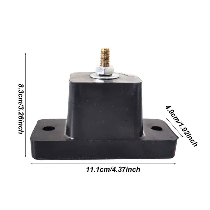 Patins anti-vibrations en caoutchouc pour climatiseur 4 pièces supports de compresseur réduction du bruit pour usage résidentiel et commercial à offrir