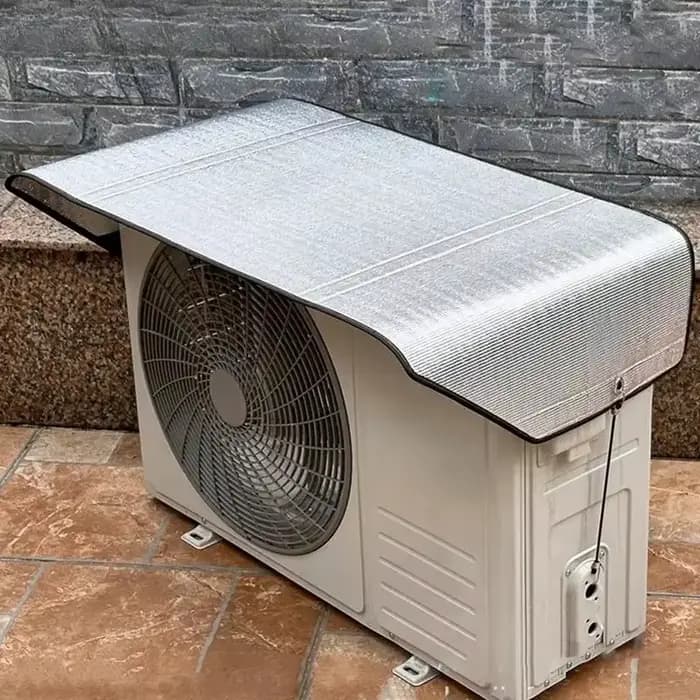Housse de protection pour unité AC extérieure nouvelle classique post-moderne économique d'énergie résistante à la pluie et à la poussière pour climatiseur
