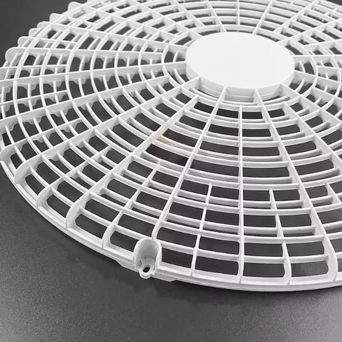 Grille de climatisation à disque en plastique