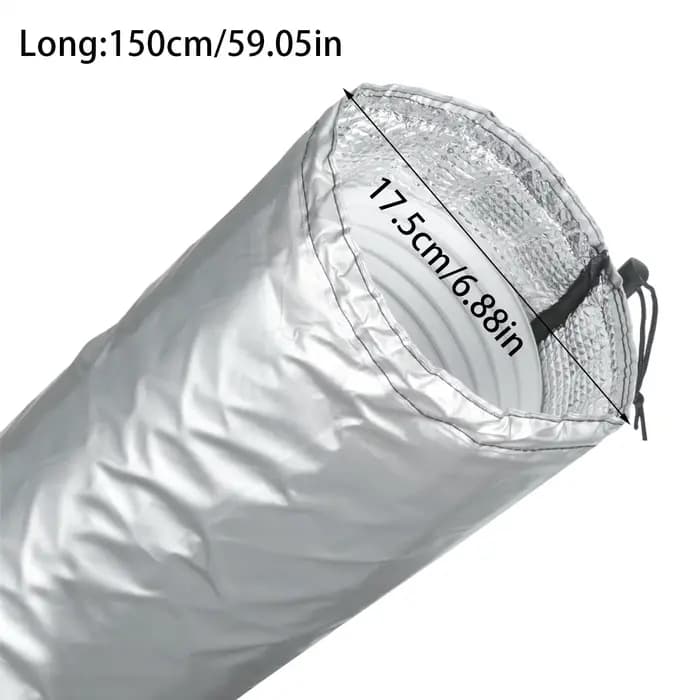 Housse de protection pour tuyau de climatiseur en matériau imperméable