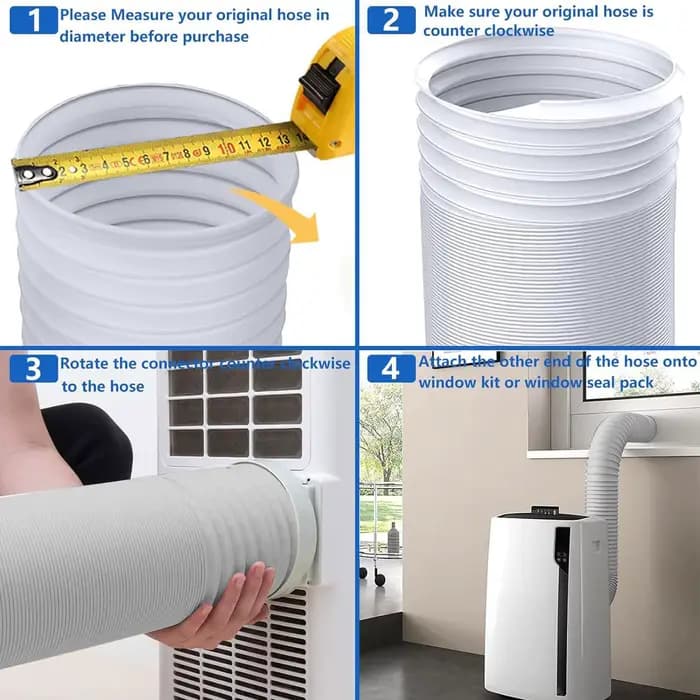 Adaptateur de tuyau d'évacuation de climatiseur