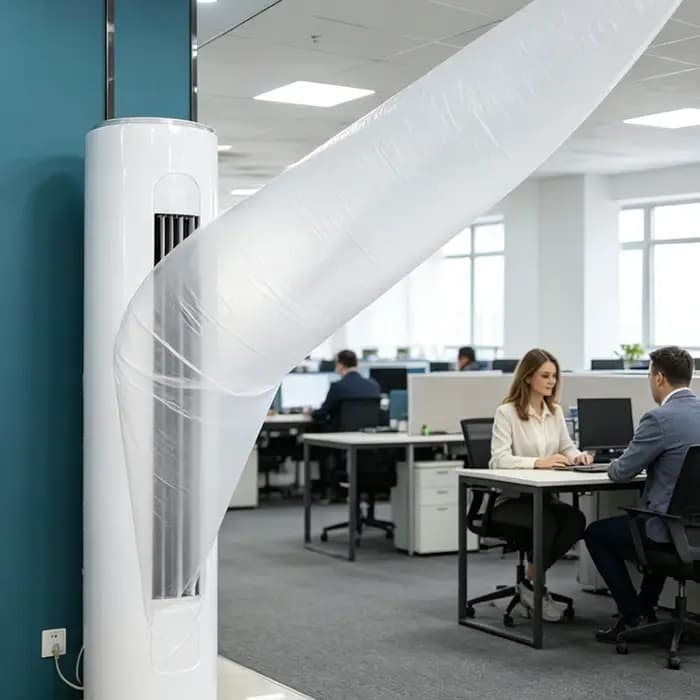 Tuyau flexible découpable pour climatiseur